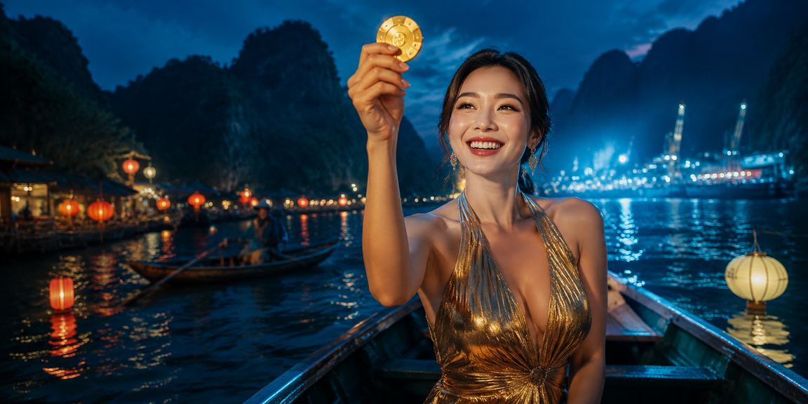 Lễ hội giải trí casino sôi động tại Ninh Bình với ánh đèn lung linh và không khí vui tươi